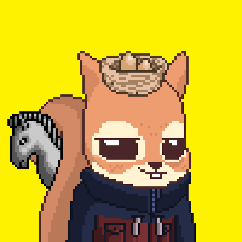 Pixel Squirrels #1416